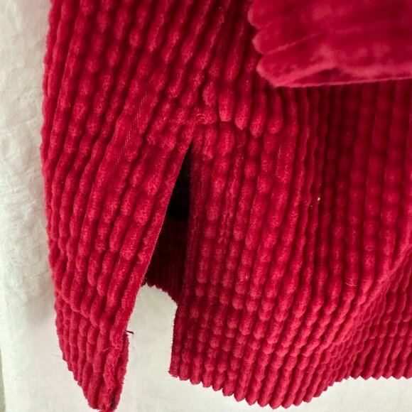 L.L.Bean Deep Red Corduroy Jacket - Picture 6 of 10